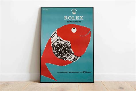 vintage rolex poster|Rolex Poster .